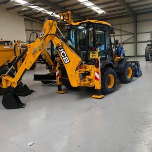 Chargeuse-pelleteuse JCB de conception nouvelle et abordable avec godet frontal et godet de terrassement à l'arrière, chargeuse-pelleteuse de chantier - Product Image 2