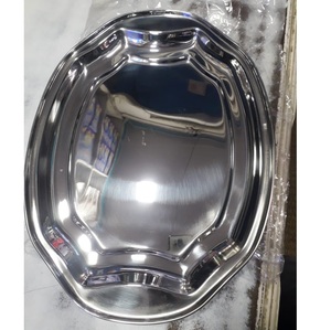 Modern High Quality Metal Atinless Steel <b>Tray</b> For Indoor & Outdoor Serving <b>Tray</b> For Home Uses <b>With</b> Excellent Finishing Customise - Product Image 4