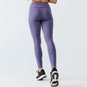 Mallas de punto transpirables para mujer con logotipo personalizado de alta calidad con cintura media estilo informal a un precio razonable - Product Image 2