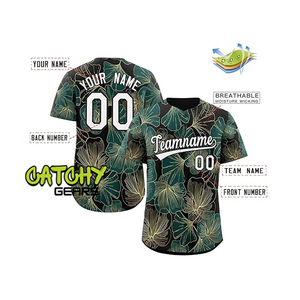 Customized Baseball Full Buttons Shirt Sleeveless Vest Baseball Team Jersey - Product Image 2