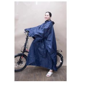 Best Selling OEM Raincoat <b>Nylon</b> <b>Fabric</b> 120cm Length Hooded Best Price Single-person Raincoats For Cycling And Motorcycling - Product Image 6