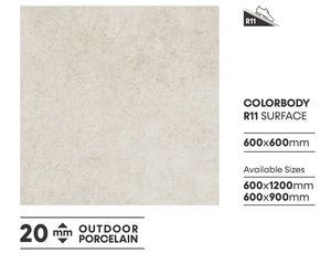 Gạch Sứ Dung Tích Lớn Dành Cho Bãi Đậu Xe Ngoài Trời Thân Màu 20Mm Dày 2Cm Với Bề Mặt R11 Gạch Sứ - Product Image 2