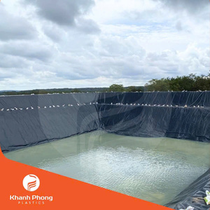 แผ่นใยสังเคราะห์ HDPE สำหรับงานก่อสร้าง ใช้ในระบบชลประทานและโครงสร้างพื้นฐานเก็บน้ำ - Product Image 4
