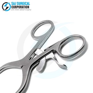 Rétracteur ouest en acier inoxydable avec traitement de surface mat non éblouissant Durable réutilisable pour une microchirurgie à réflexion de lumière réduite - Product Image 6