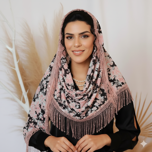 Bufandas bordadas de alta calidad para mujer con patrones y estilo únicos - Product Image 1