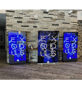 Bảng điều khiển quảng cáo <span class=keywords><strong>LED</strong></span> trong nhà tiết kiệm năng lượng tiêu thụ điện năng thấp với xếp hạng IP65 cho quảng cáo áp phích thương mại - Product Image 6