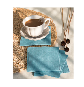 Creative Linen Coaster for Placemat <b>Square</b> Coaster Made of Best Quality Fabric Mats & Pads Linen coaster for Low Price - Product Image 4