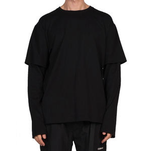 T-shirt pour homme lourd, à manches longues, double couche, T-shirt personnalisé à double couche, nouveau style, T-shirt à manches doubles pour garçons - Product Image 4