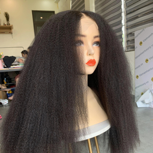 Extensions de cheveux humains 100 % Remy en gros, cheveux vietnamiens non traités, super double drawn, double trame, lisses Yaki - Product Image 1