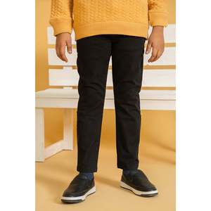 กางเกงขายาวทรงตรง RAMI Sporty Style ผ้าฝ้ายทวิล 100% สีเข้ม ทรงหลวม สไตล์คาร์โก้ สำหรับธุรกิจ มีซิป ไซส์ XL - Product Image 2