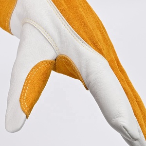 2025 nouveau gant de soudage en cuir résistant au feu au meilleur prix avec fonctions antidérapantes anti-coupure et anti-chocs - Product Image 3