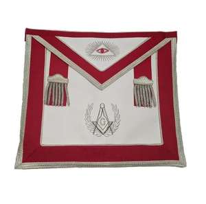 Tablier maçonnique en cuir personnalisé pour logo brodé, vente en gros au meilleur prix avec les meilleurs matériaux, tabliers maçonniques - Product Image 5