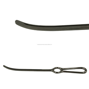 Cuchara Ureteral Curva Uchida, Ancho de Mandíbula de 8 mm, Instrumento Quirúrgico Urológico de Acero Inoxidable, Certificado ISO13485 Clase II Manual CE - Product Image 1