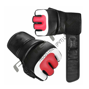 Gants de boxe personnalisés en cuir PU Gants de MMA Vente en gros Durable Training Fight Gear Arts martiaux professionnels Kickboxing - Product Image 5