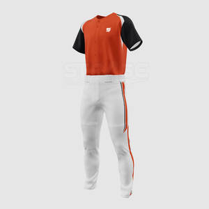 Meilleures ventes de tenues de baseball pour hommes, respirantes, grandes tailles, logo personnalisé, vêtements d'équipe de haute qualité - Product Image 5