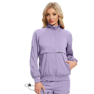 Ensemble de blouses d'infirmière unisexe de grande taille professionnelle avec détection d'aiguille, vêtements de travail médicaux extensibles pour une utilisation à l'hôpital - Product Image 1