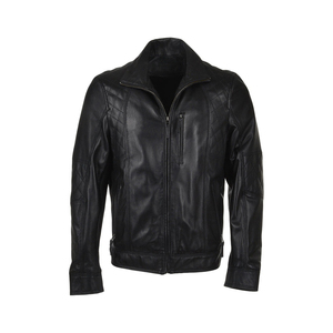 2023 Veste en cuir de vache résistante à l'eau de haute qualité pour hommes, veste en cuir 100% de couleur personnalisée pour hommes - Product Image 1