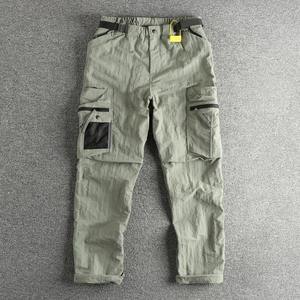 กางเกงวิ่งผู้ชายผ้าลินินผ้าฝ้ายสไตล์จีนกางเกงระบายอากาศสีพื้นกางเกงขายาว S-5XL ฤดูร้อนวันหยุดฤดูร้อน - Product Image 6