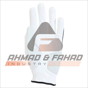 Guantes de golf transpirables Cabretta con logotipo personalizado al por mayor cuero genuino antideslizante con empuñaduras para deportes - Product Image 6