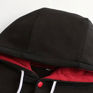Veste de baseball décontractée d'hiver pour homme, style varsity, à manches longues, à capuche, boutonnée, avec cordon de serrage, tendance 2026 - Product Image 3