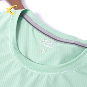 003-เสื้อยืดแฟชั่นสำหรับผู้หญิงเสื้อยืดลำลองแขนสั้นสำหรับใส่เล่นโยคะวิ่งออกกำลังกาย - Product Image 5