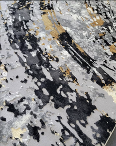 Alfombra Turca Moderna de Polipropileno, Tejida a Máquina, Jacquard, de Alta Calidad, Resistente a las Manchas, de Pelo Alto, Abstracta, para el Hogar - Product Image 4