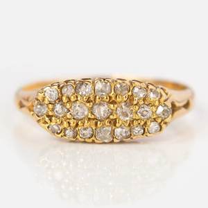 Anillo de Dedo Medio Romántico con Circonita Cúbica en Engaste de Plata de Ley 925 para Mujer, para Boda, Compromiso, Aniversario, Fiesta - Product Image 1