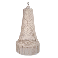 Fauteuil suspendu artisanal pleine longueur pour patio, intérieur et extérieur, en coton naturel, design personnalisé disponible
