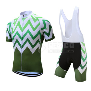 Conjuntos de Uniformes de Ciclismo Personalizados para Hombre, Transpirables, de Secado Rápido, Ecológicos, 100% Poliéster, MOQ Bajo - Product Image 2