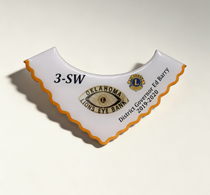 Pins Conmemorativos Personalizados del Club de Leones, Juego de 4 Pins de Solapa con Diseño de Rompecabezas Encajables - Product Image 4