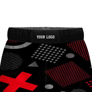 Pantalones Cortos de Grappling de MMA y BJJ para Hombre, Personalizados, Elásticos, Transpirables, con Estampado Sublimado y Función de Secado Rápido - Product Image 2
