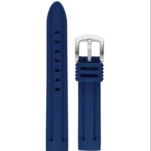 JD013 Unisex 18-26mm Sports Smart <b>Watch</b> Band Soft Breathable Quick Release Silicone Fashion Water Resistant Classic Blue Design - Product Image 1