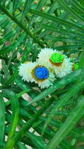 Haldi สร้อยข้อมือมีสายรัดข้อมือลายดอกไม้สำหรับงานแต่งงานของขวัญเพื่อนเจ้าสาว mehendi - Product Image 6