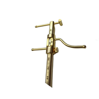 Jauge de mesure Vénus de qualité supérieure couleur or métal acier Instruments de chirurgie dentaire jauge dentaire jauge coulissante dentaire