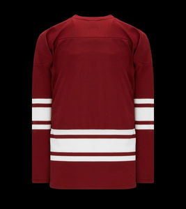 Maillot de hockey sur glace personnalisé par sublimation, uniforme sportif d'équipe, respirant, séchage rapide, polyester durable, tenue 2025 - Product Image 6