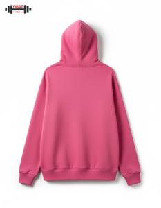 Venta al por mayor de invierno sudadera de lana de gran tamaño Sudadera con capucha unisex 2025 nueva impresión personalizada pulóver 100% algodón 300g logotipo personalizado - Product Image 2