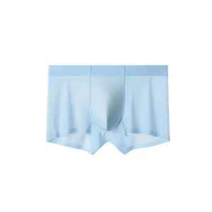 กางเกงในชายทรงสูงแบบใหม่ปี 2025 ผลิตจากผ้าฝ้ายถักที่ยั่งยืน ระบายอากาศได้ดี แห้งเร็ว ต้านเชื้อแบคทีเรีย พร้อมโลโก้ - Product Image 4