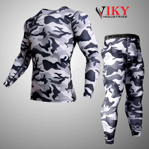 Rash Guard and Lagging Set Hombres Alta calidad al por mayor con sublimación Nuevo modelo y excelente calidad para hombres Rash Guard - Product Image 6