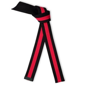 Cinturón de artes marciales de alto rango negro de 220cm Premium, envoltura de doble raya de todos los colores para Karate Judo Taekwondo, equipo de alta calidad - Product Image 3