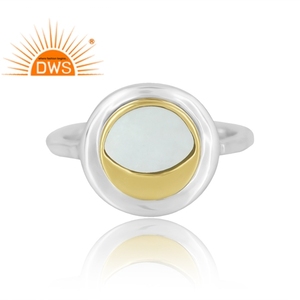 Nuevo diseño, anillo de piedras preciosas de nácar Natural de Plata de Ley 925, joyería personalizada para mujer, regalo para ella - Product Image 3