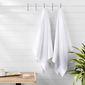 Vente en gros Serviette de bain unisexe avec logo personnalisé 100% coton grande longueur Design personnalisé pour usage personnel Prix - Product Image 6