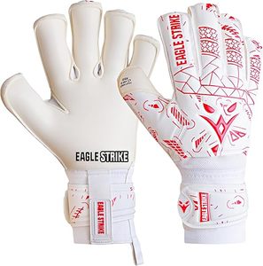 Guantes de Portero de Cuero Premium Personalizables Ajuste Personalizado Venta al por mayor Fútbol Latex Grip - Product Image 2