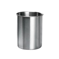 Seau à glace personnalisé et élégant en acier inoxydable 410, seau à champagne, récipient à glace pour bar, pour desserts, vin, bière, boissons gazeuses
