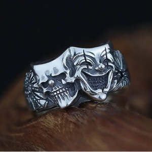 Joker Two-Sided Men's <b>Ring</b> Gift - Product Image 6