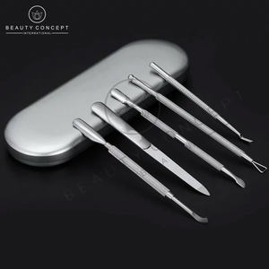 ชุดอุปกรณ์กำจัดหนังกำพร้าที่เล็บสแตนเลส6ชิ้นเป็นมิตรต่อสิ่งแวดล้อมสินค้าใหม่ล่าสุดแนวคิดด้านความงามจากต่างประเทศ - Product Image 6