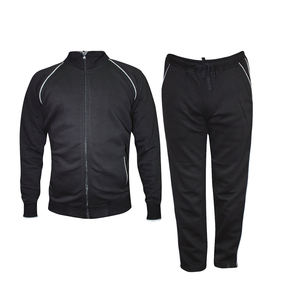 Alta calidad al por mayor logotipo personalizado de gran tamaño de los hombres de algodón de lana chándal ropa deportiva de invierno de dos piezas Jogger Set para entrenamiento - Product Image 4
