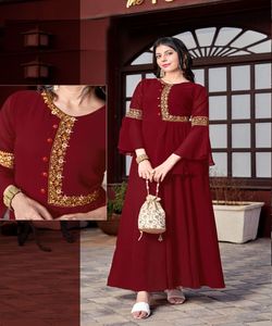 Vêtements pakistanais Salwar Kameez femmes vêtements ethniques dames porter Patiyala Punjabi robe matériel Salwar Kameez costume femmes porter vêtement - Product Image 4