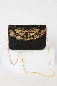 Sac à bandoulière brodé à la main avec sangle réglable - Product Image 3