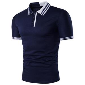 T-shirt pour homme en polyester/coton tricoté, design personnalisé de haute qualité, avec logo et tailles sur mesure, commandes en gros - Product Image 1