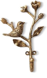 Crochet mural en fonte d'aluminium de qualité supérieure avec laiton antique fini pour décor d'hôtels et de centres de villégiature - Product Image 5